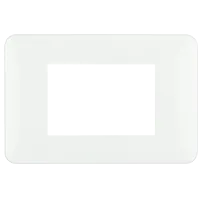 PLAQUE 3 MOD P/ADAP 3 MOD NOIR MAT