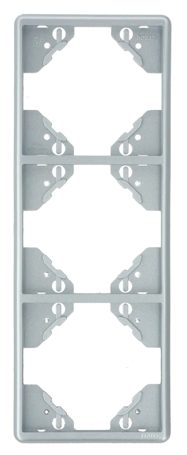 MARCO TRIPLE VERTICAL PLATA