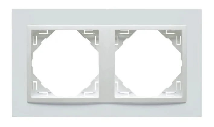 PLAQUE DOUBLE BLANC/BLANC